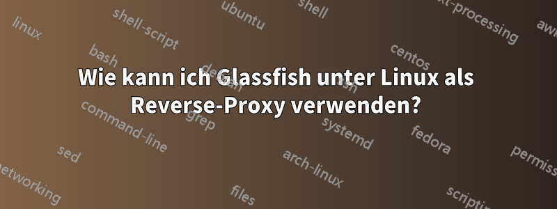 Wie kann ich Glassfish unter Linux als Reverse-Proxy verwenden?