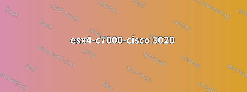 esx4-c7000-cisco 3020