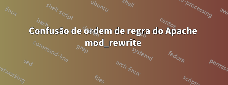 Confusão de ordem de regra do Apache mod_rewrite