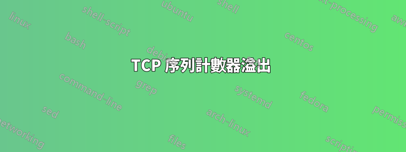 TCP 序列計數器溢出