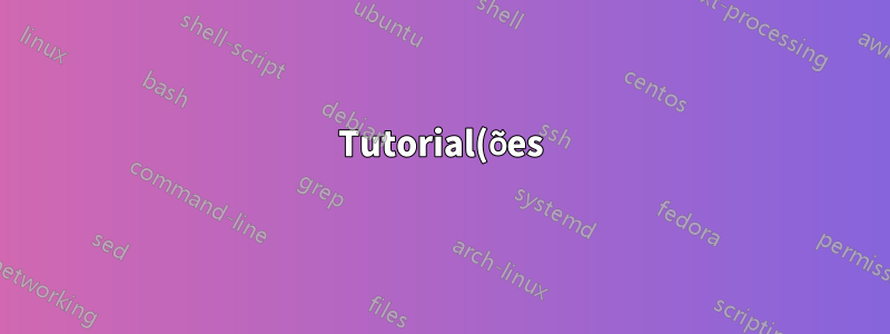 Tutorial(ões) de gerenciamento de servidor Linux para iniciantes?
