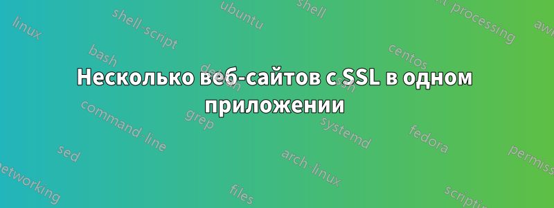 Несколько веб-сайтов с SSL в одном приложении