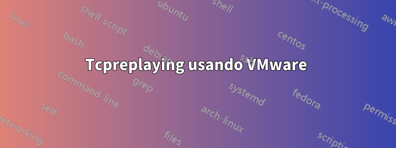 Tcpreplaying usando VMware