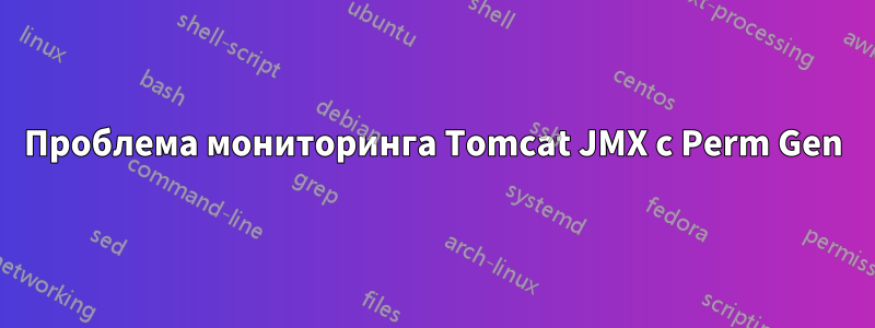 Проблема мониторинга Tomcat JMX с Perm Gen