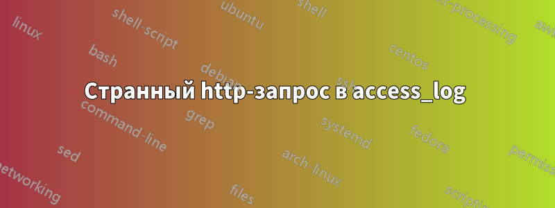 Странный http-запрос в access_log