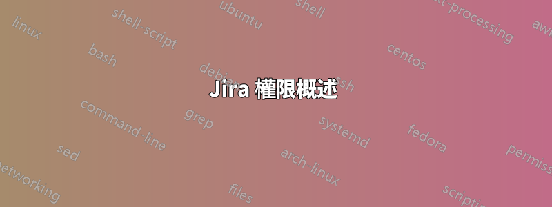 Jira 權限概述