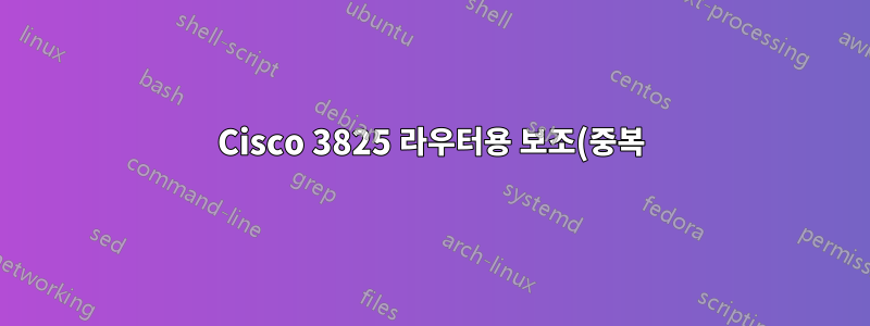 Cisco 3825 라우터용 보조(중복) 전원 공급 장치