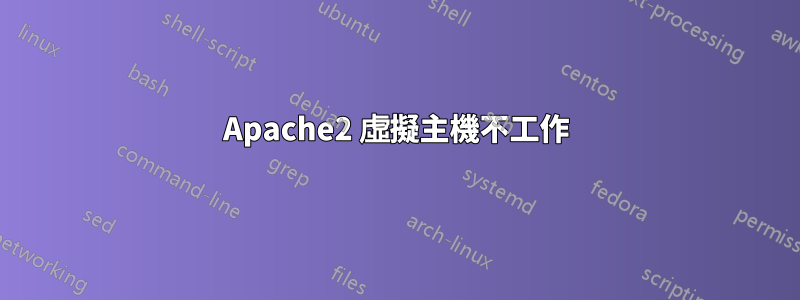 Apache2 虛擬主機不工作