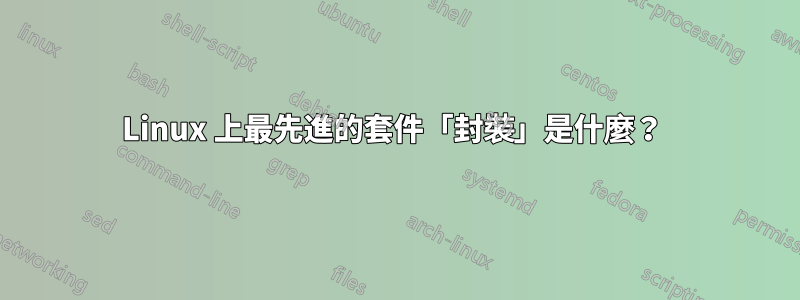 Linux 上最先進的套件「封裝」是什麼？ 