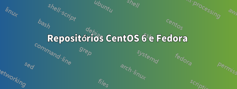 Repositórios CentOS 6 e Fedora