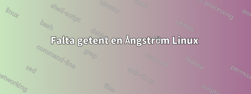 Falta getent en Ångström Linux