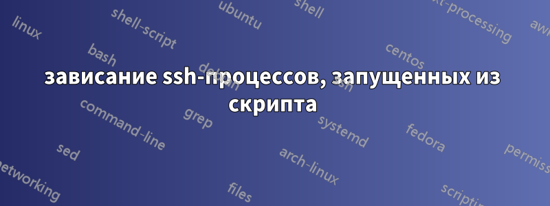 зависание ssh-процессов, запущенных из скрипта