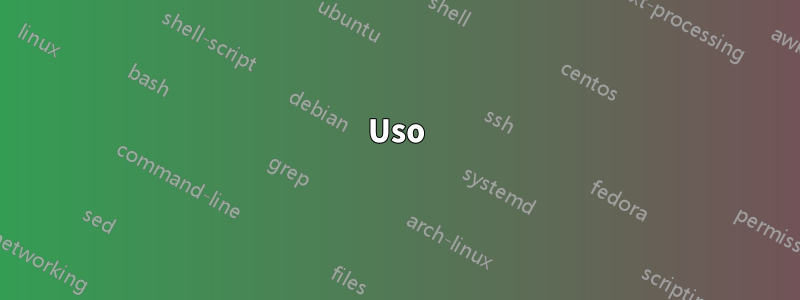 Uso