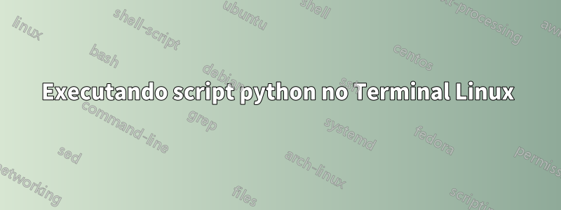 Executando script python no Terminal Linux