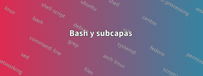 Bash y subcapas