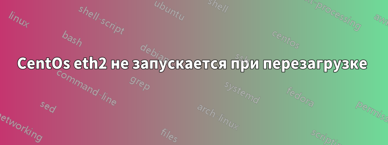 CentOs eth2 не запускается при перезагрузке