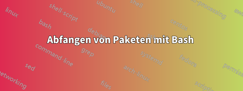 Abfangen von Paketen mit Bash