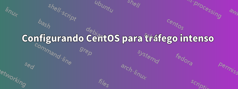 Configurando CentOS para tráfego intenso