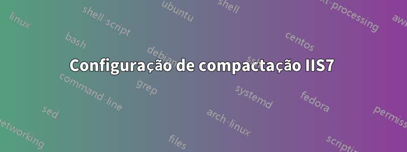 Configuração de compactação IIS7