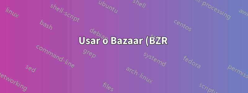 Usar o Bazaar (BZR) em um servidor montado em AFP ou SMB não funciona