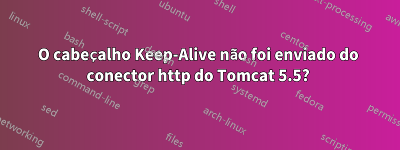 O cabeçalho Keep-Alive não foi enviado do conector http do Tomcat 5.5?