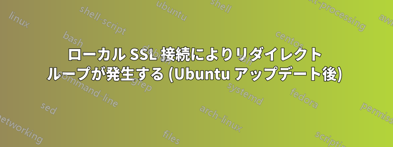 ローカル SSL 接続によりリダイレクト ループが発生する (Ubuntu アップデート後)