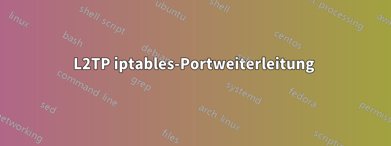 L2TP iptables-Portweiterleitung