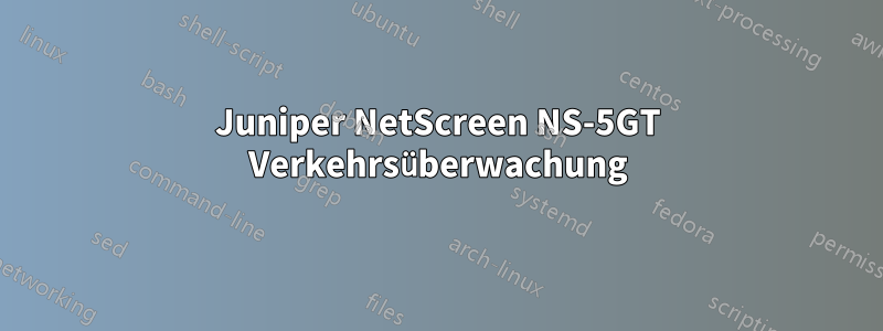 Juniper NetScreen NS-5GT Verkehrsüberwachung