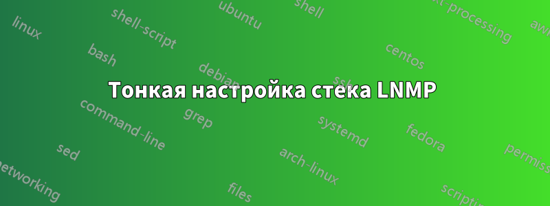 Тонкая настройка стека LNMP