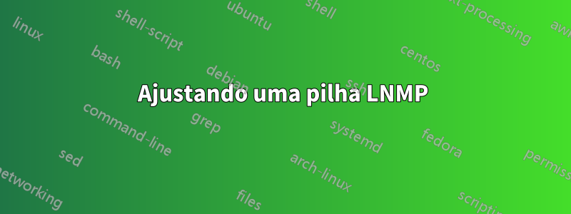 Ajustando uma pilha LNMP