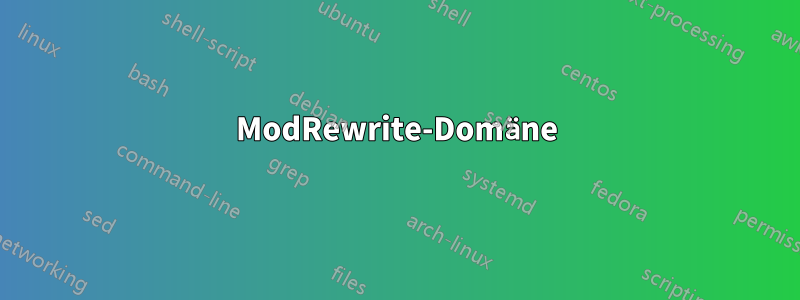 ModRewrite-Domäne