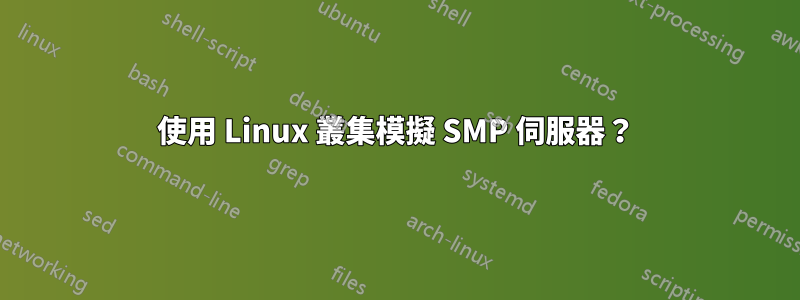 使用 Linux 叢集模擬 SMP 伺服器？