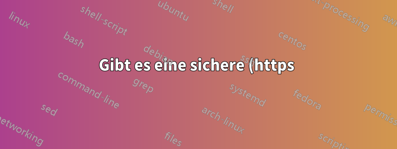 Gibt es eine sichere (https) offizielle Site für CentOS-ISO-Hashes?