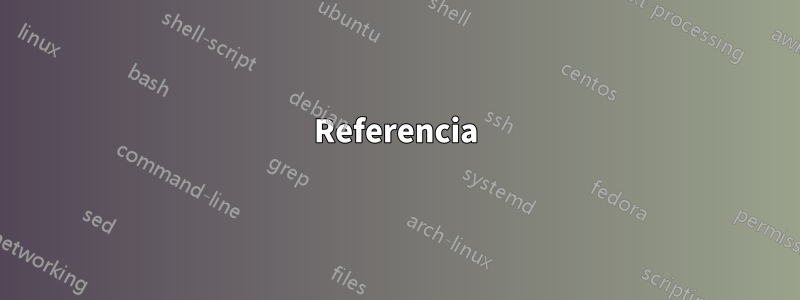 Referencia