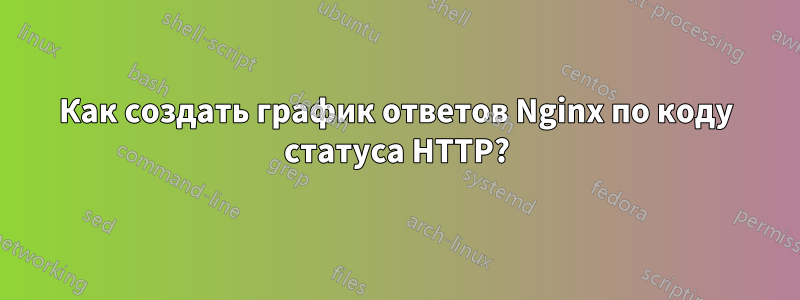 Как создать график ответов Nginx по коду статуса HTTP?
