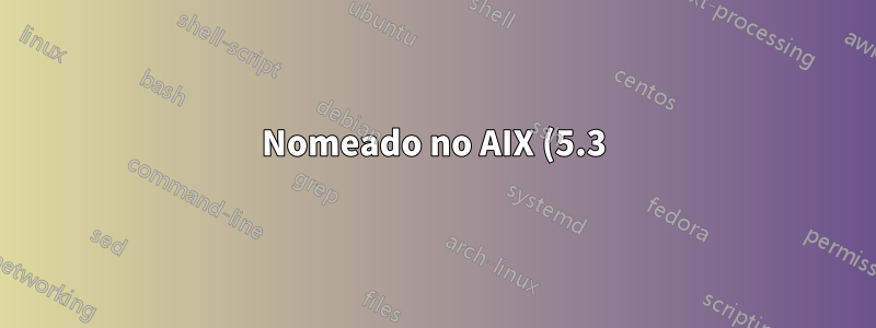 Nomeado no AIX (5.3) - DIG não encontrará hosts sem FQDN?