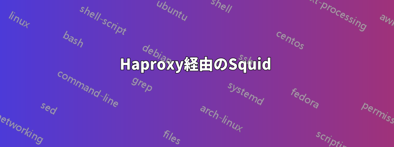 Haproxy経由のSquid