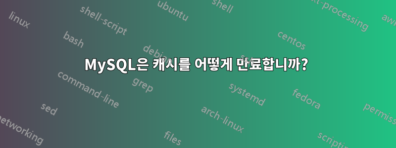 MySQL은 캐시를 어떻게 만료합니까?