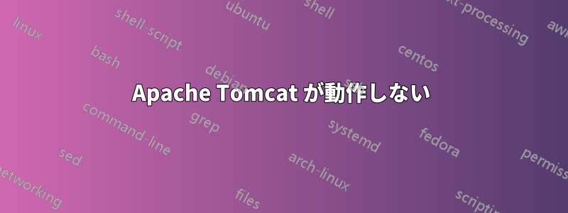 Apache Tomcat が動作しない