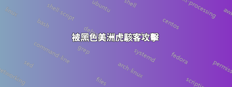 被黑色美洲虎駭客攻擊