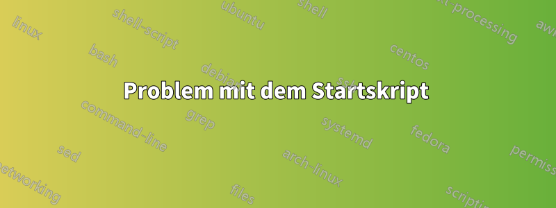 Problem mit dem Startskript