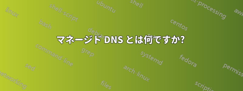 マネージド DNS とは何ですか?