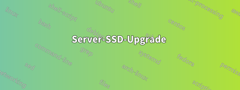 Server-SSD-Upgrade