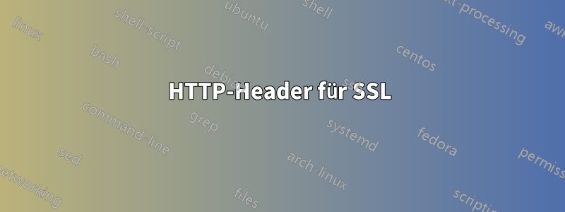 HTTP-Header für SSL