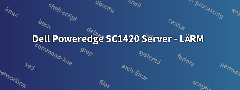 Dell Poweredge SC1420 Server - LÄRM 