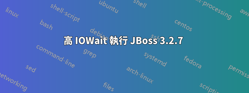 高 IOWait 執行 JBoss 3.2.7