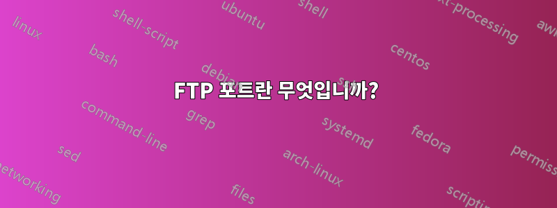 FTP 포트란 무엇입니까?