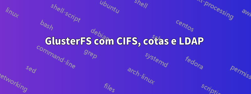 GlusterFS com CIFS, cotas e LDAP