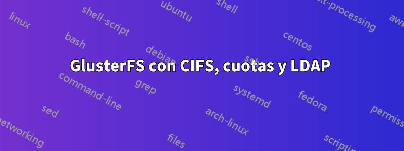 GlusterFS con CIFS, cuotas y LDAP