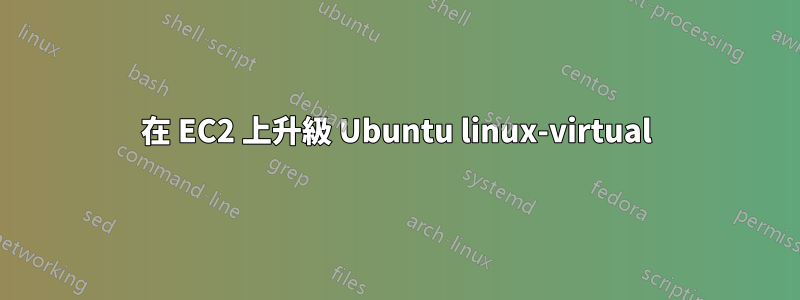 在 EC2 上升級 Ubuntu linux-virtual